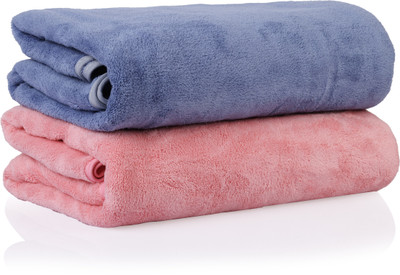 Sffizeex Microfiber 500 GSM Bath Towel(Pack of 2)