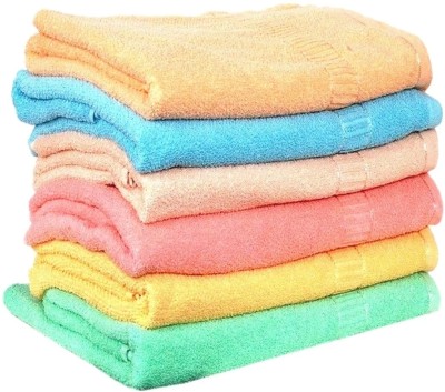 CRAXX Terry Cotton 400 GSM Hand Towel Set(Pack of 6)