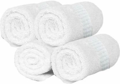 Tecsun Cotton 475 GSM Hand, Face, Sport Towel(Pack of 4)