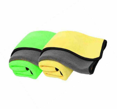 Shreejee ICROFIBER CLOTH D105 PO2 9 Multicolor Cloth Napkins(2 Sheets)