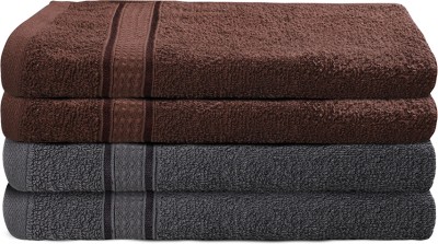 Hampton Home Linens Cotton 380 GSM Hand Towel Set(Pack of 4)