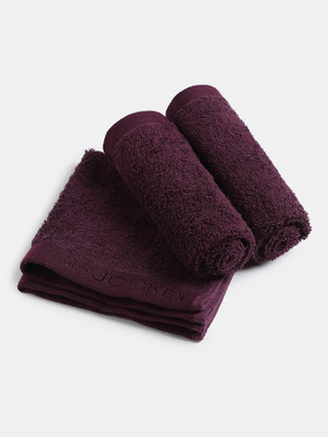 JOCKEY Cotton 600 GSM Face Towel Set(Pack of 2, Wine Tasting)