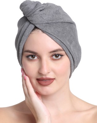 CREEVA Cotton 380 GSM Hair Towel(Pack of 2)