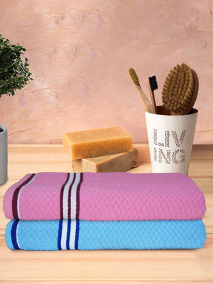 athom TRENDZ Cotton 400 GSM Bath Towel Set(Pack of 2)
