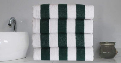Tharunsha Elite Cotton 500 GSM Bath, Beach, Sport Towel Set(Pack of 5)