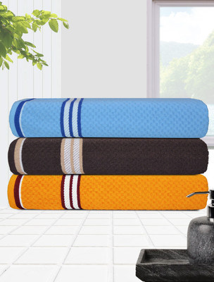 athom TRENDZ Cotton 400 GSM Bath Towel Set(Pack of 3)