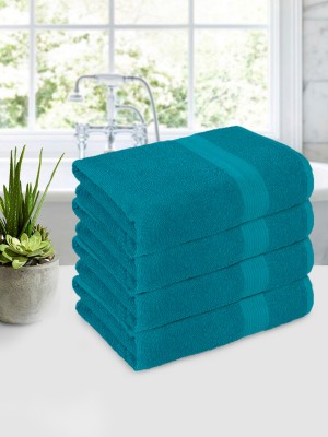 Story@home Cotton 350 GSM Bath Towel Set(Pack of 4)