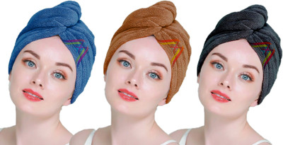 Vyakom Microfiber 500 GSM Hair Towel Set(Pack of 4)