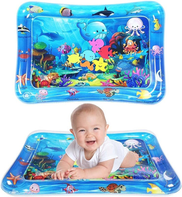 Mira Farmcraft PVC (Polyvinyl Chloride) Baby Play Mat(Baby Kids Water Play Mat Toys Inflatable Tummy Leakproof Fun Activity I/Outdoor, Medium)