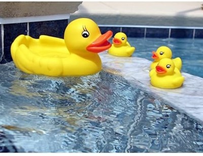 RSHOPPR maa-duck Bath Toy(Yellow)