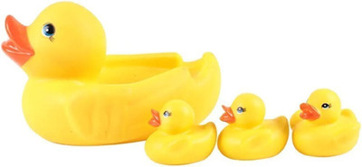 SOPALI Chu Chu Duck yellow colour bath toy for baby Bath Toy(Yellow)