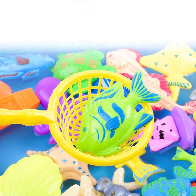 GEEKY KIDZ Fishing magnetic bath tub toys for kids Bath Toy(Multicolor)