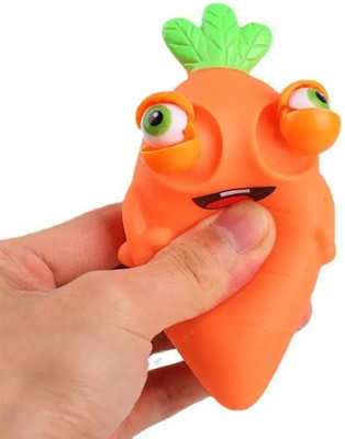 Sawkirp darshraj Eye Popping Carrot Bath Toy(Multicolor)