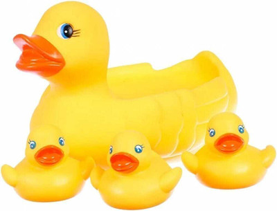 SOPALI CHU CHU 3 DUCKING SET Bath Baby toy Bath Toy(Yellow)