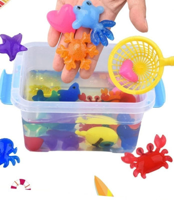 Sawkirp darshraj Aqua 3D Jelly Toys Magic ELF DIY Kit for Kids Learn Creative for Kids Bath Toy(Multicolor)