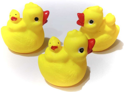 SOPALI Chu Chu bath Toy For Baby Bath Toy(Yellow)