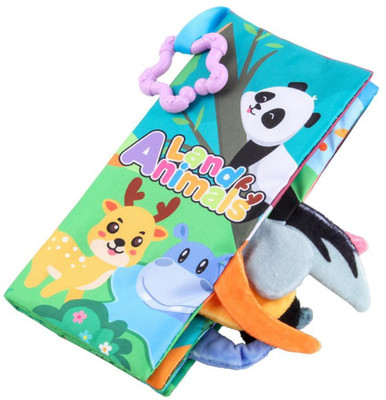 Adore Cloth Book for Babies - Bath Fun - Washable - Playful - Attractive- Educative Bath Toy(Multicolor)