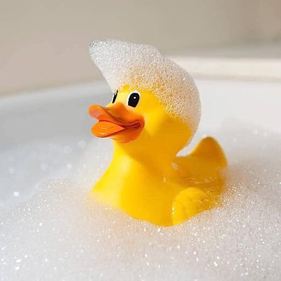 Prettify CHU CHU DUCK TOY PACK OF 1 Bath Toy(Yellow)