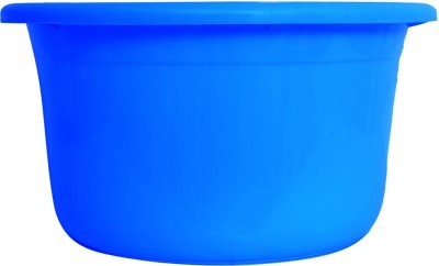 KUBER INDUSTRIES Unbreakable Plastic Multipurpose Bath Tub/Washing Tub 25 Ltr (Blue)(Blue)