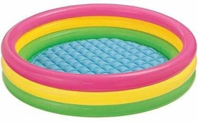 Tinybloom Baby Pool Bath Water Tub for Kids Soft Inflatable Tinybloom2285(Multicolor)