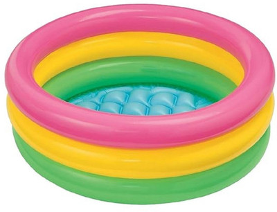 Kiwitoy 2 ft Baby Bath Tub Water pool Bath Tube for kids(Multicolor)
