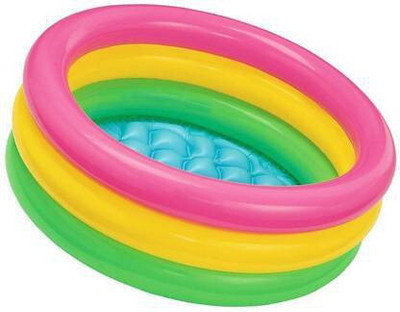 Tinybloom Baby Pool Bath Water Tub for Kids Soft Inflatable Tinybloom2017(Multicolor)