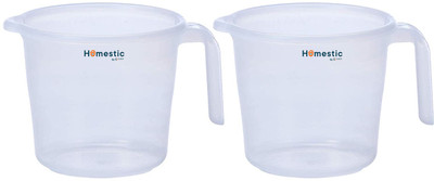 HOMESTIC Plastic Bath Mug(White 1.1)