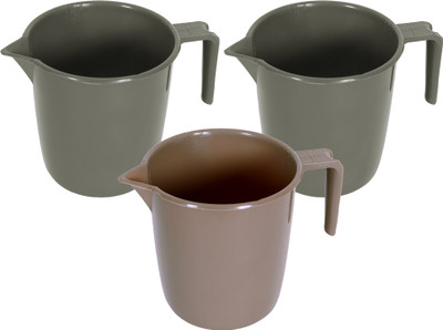 KUBER INDUSTRIES Plastic Bath Mug(Multicolor 1)