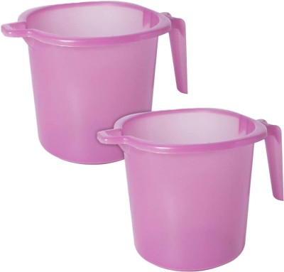 batwada export Plastic Bath Mug(Multicolor 1)