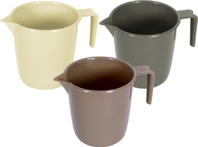 KUBER INDUSTRIES Plastic Bath Mug(Multicolor 1)