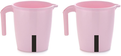 AK HUB Plastic Bath Mug(Pink 1)