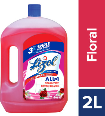 Lizol Disinfectant Surface and Floor Cleaner Floral(2 L)