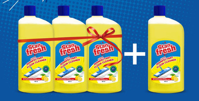 stanfresh Floor Cleaner Lemon 500ml Lemon(4 x 0.5 L)
