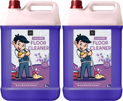 BLISS & BLUSH Pet-Safe Floor Cleaner with Mild Scent and Non-Toxic Cleaning Formula lavender(2 x 5 L)