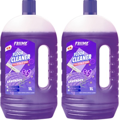 FRIIMI Premium Lavender Floor Cleaner Achieve Sparkling Floors with Nature's Fragrance Lavender(2 x 0.5 L)