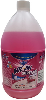 MR JIN MR.JIN Surface & Floor Cleaner Liquid- 5L ROSE(5000 ml)