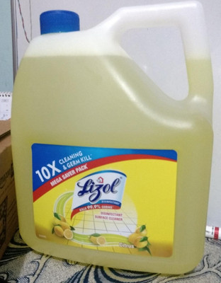 Lizol Disinfectant Floor & Surface Best Cleaner Citrus(5 L)