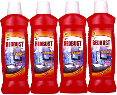 REDBUST Bathroom cleaner Advanced Pro plus stain removal lemon(4 x 500 ml)