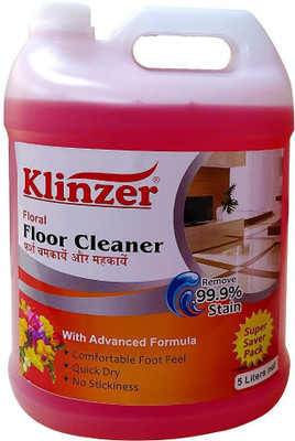 Klinzer Advanced Surface & Floor Cleaner Liquid Floral(5 L)