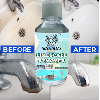 RATHAS Heavy Duty Limescale Remover – 200ml | Safe Cleaning for All Bathroom Surfaces CITRUS(200 ml)