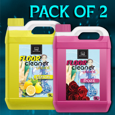 BLISS & BLUSH Floor Cleaner Lemon&Rose Lemon(2 x 5 L)