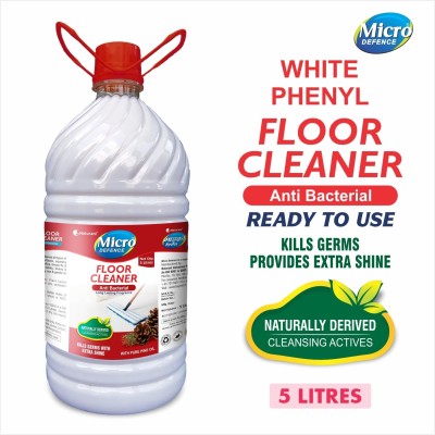 MicroDefence Natural Pine Phenyl Floor Cleaner|Kill Germs|Repel Insects|Safe for Kids & Pets| Pine & Camphor(5 L)