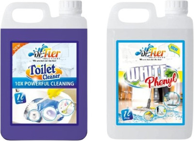 Tiersolution SUPER COMBO OF WHITE PHENTL AND TOILET CLEANER NA(2 x 1 L)