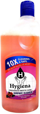 Hygiena Disinfectant Surface & Floor Cleaner/Suitable For All Floor Cleaner Mops Rose(500 ml)