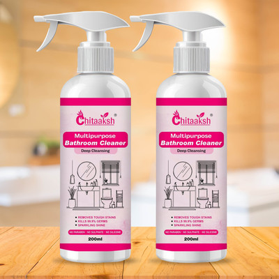 TERIHAR Multipurpose Bathroom Cleaner Spray – 2 Pack, 200ML Each Odour(2 x 100 ml)