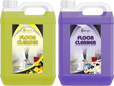 NAVYA Citrus floor cleaner JASMIN & LEMON (10 L) LEMON,JASMIN(2 x 5 L)