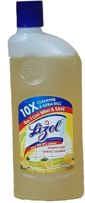 Lizol Disinfectant Surface & Floor Cleaner Citrus(500 ml)