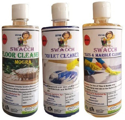 swacch Toilet Cleaner Combo (pack of 3)500ml each mogra(3 x 500 ml)