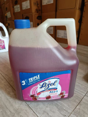 Lizol Surface & Floor Cleaner Liquid | Lavender Fragrance lavender lavender(5 L)
