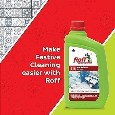 Pidilite Roff Cera Clean Tile, Floor, Ceramic Cleaner,(5 L) Citrus(5 L)